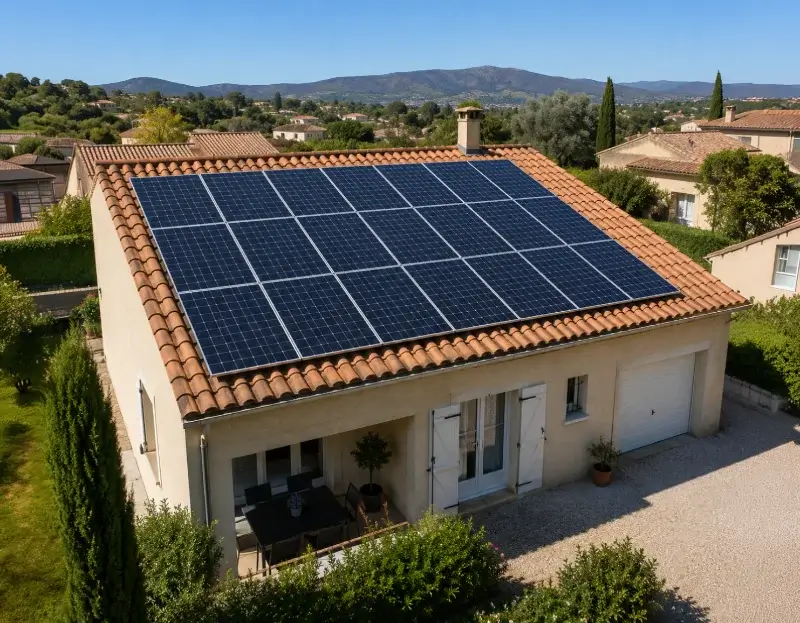 Prime à l'autoconsommation panneaux solaires Maubec — aide financière de l'État
